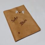 Libreta con funda bordada 25
